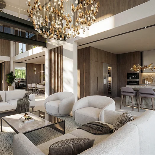 Novi Banovci Modern Luxury Living Room